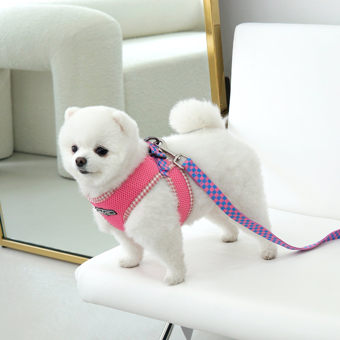 PASTEL CHECK HARNESS