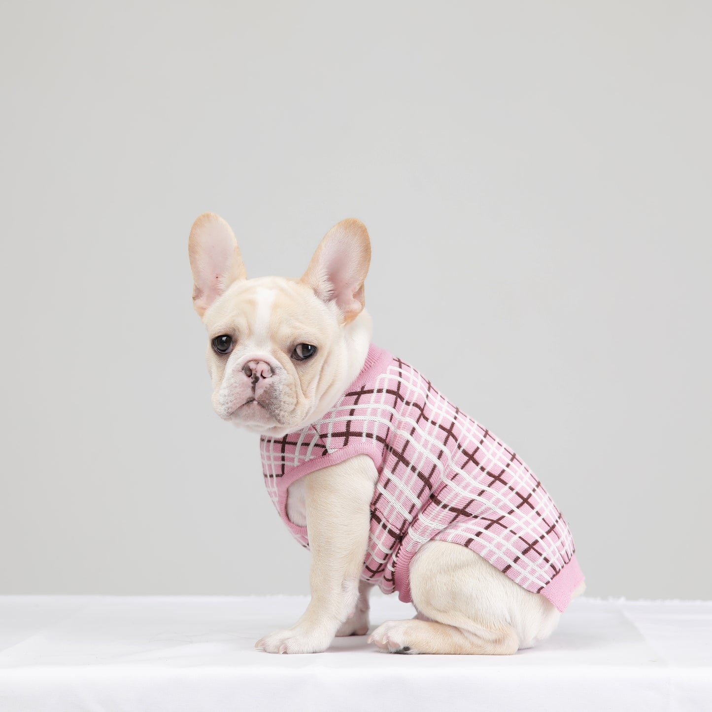 CHECK KNIT