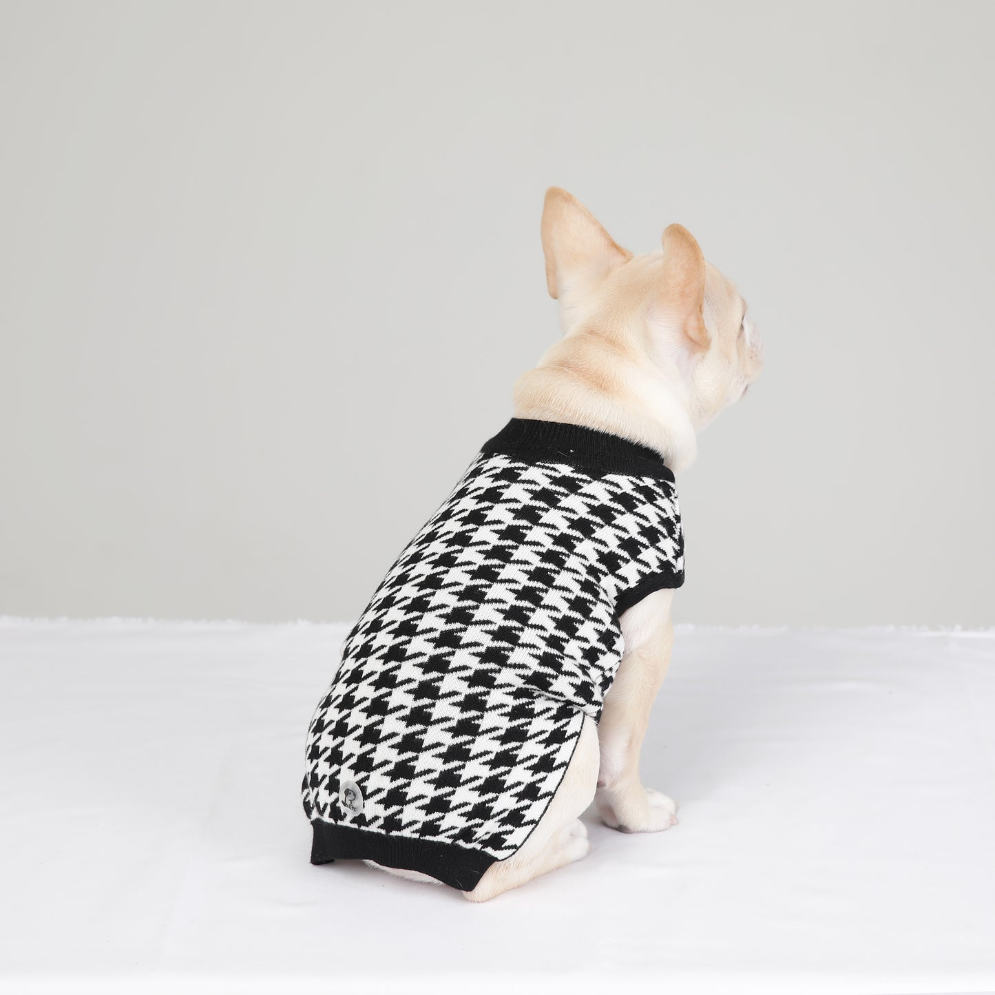 HOUND CHECK KNIT