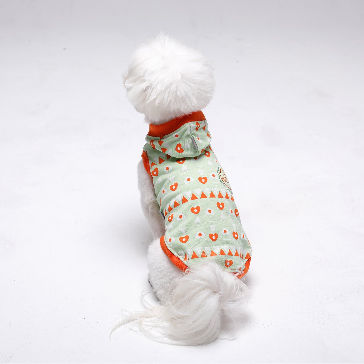 KISSES SLEEVELESS HOOD