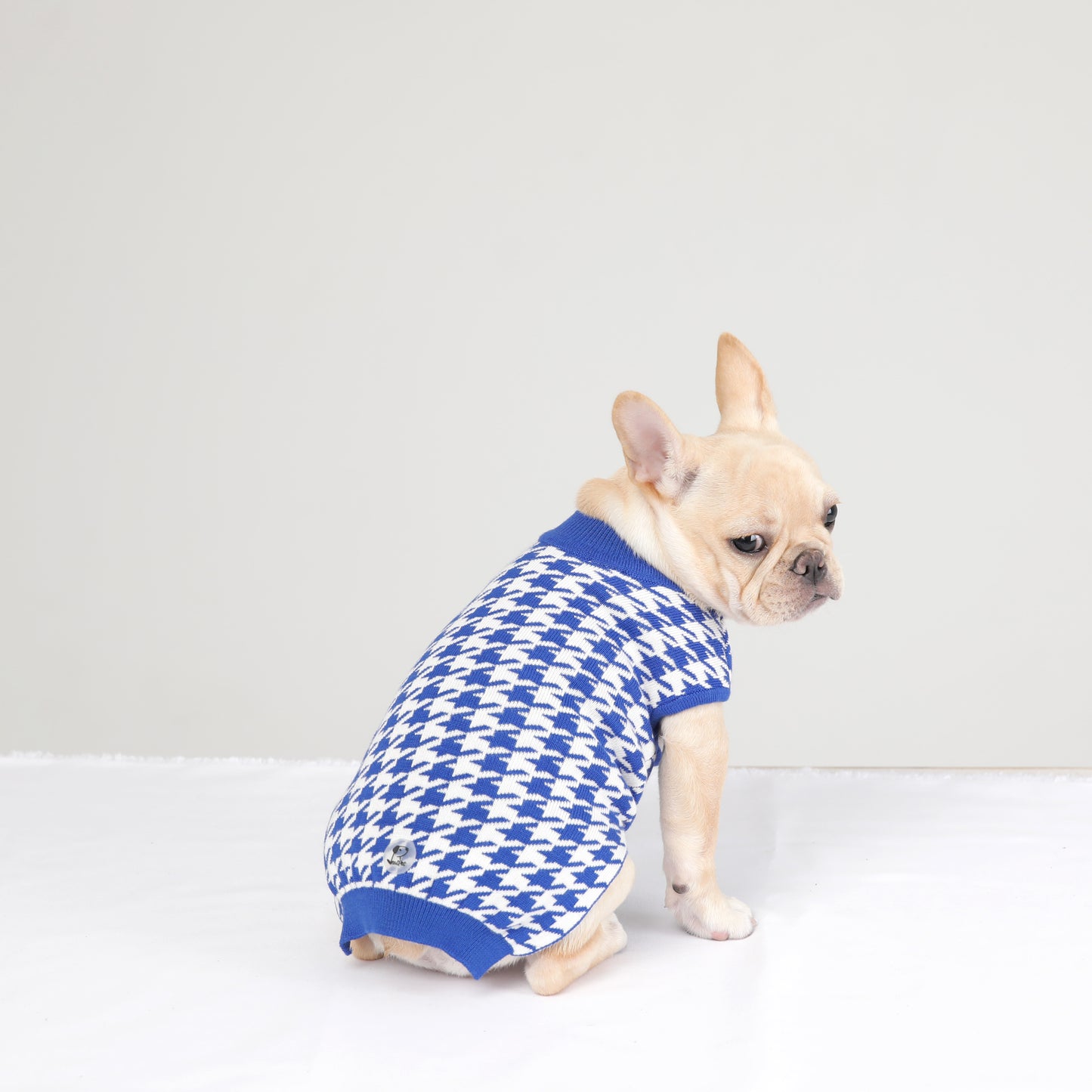 HOUND CHECK KNIT